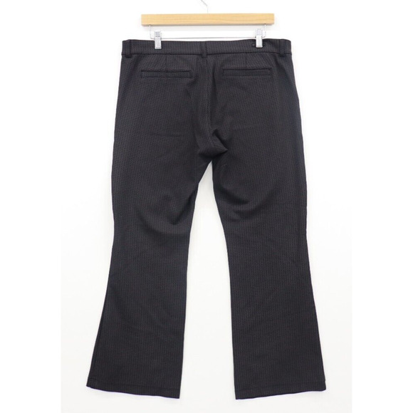 Kut From the Kloth Womens Bootcut Trouser Pants 14 Black Black Gray - Picture 4 of 12